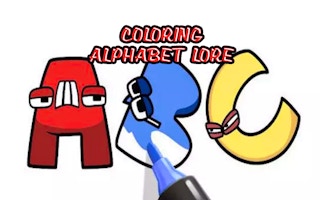 Image Coloring Alphabet Lore